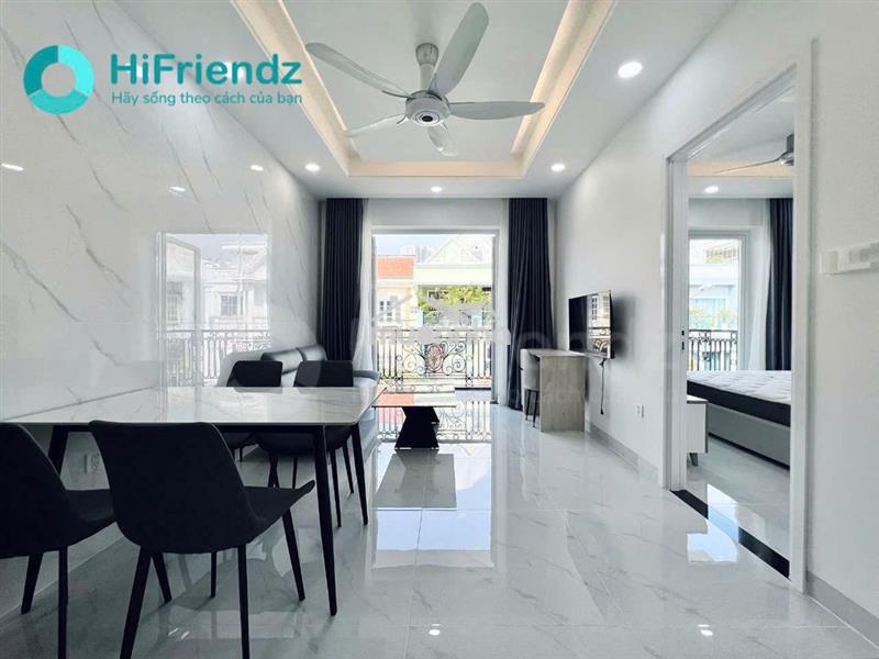 Căn hộ 1pn ban công full nội thất ở đảo kim cương gần mai chí thọ sala