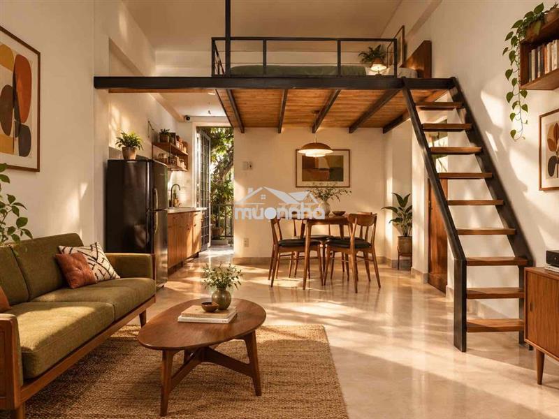 Cho thuê duplex ban công - nhận 4 người 4 xe - 1/10 trống lại