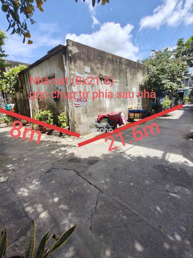 🔥🔥 Nhà nát – đất đẹp 3 mặt hẻm ô tô | 173,8m² full thổ cư | hiệp bình