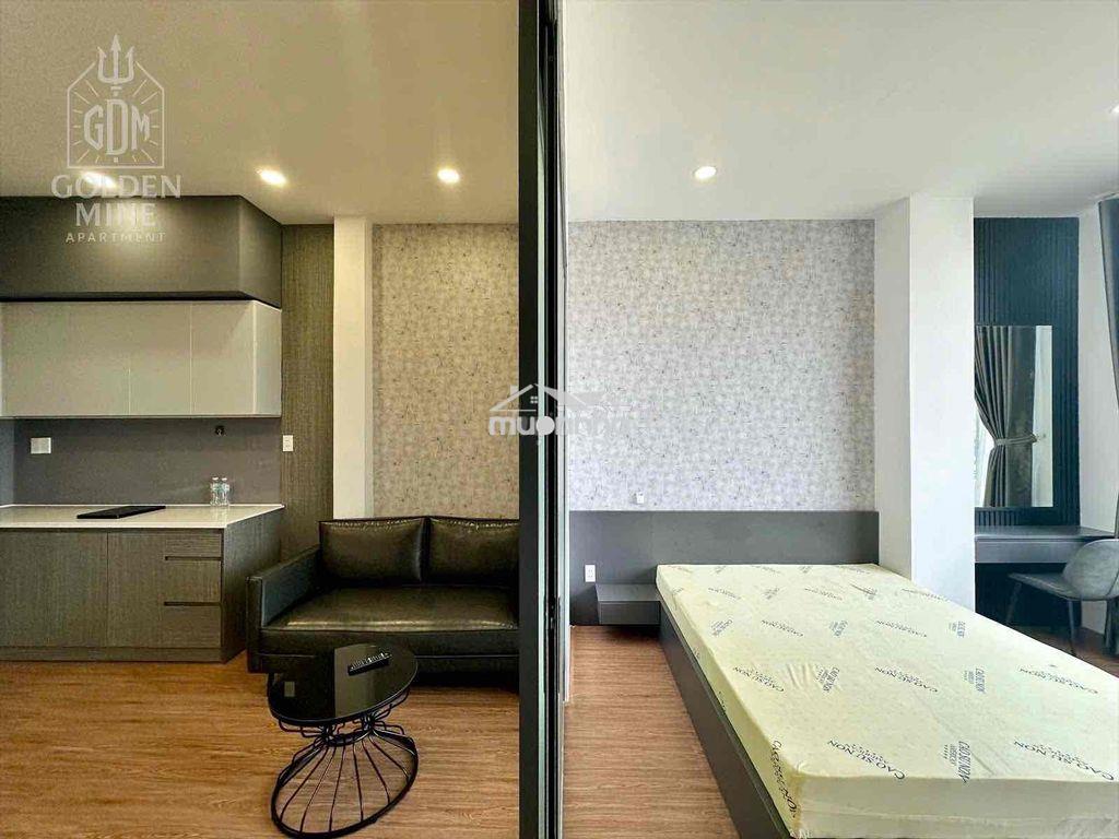 Căn hộ 1pn - tách bếp - thang máy - hầm xe - trục trung tâm quận 1 - 4