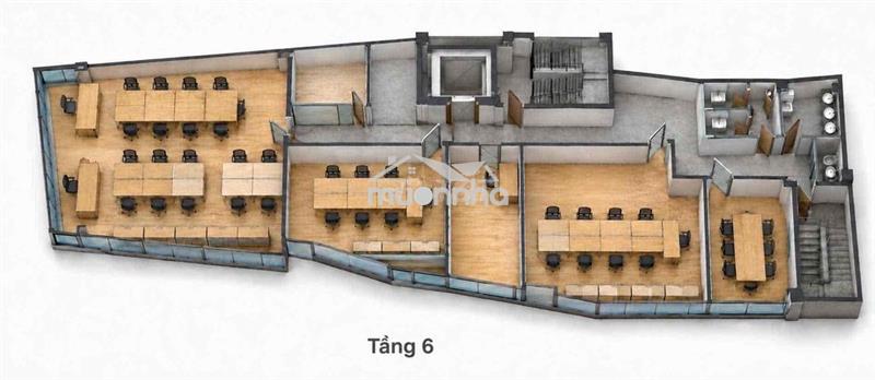 Chính chủ cho thuê sàn vp 80-120-210m2 ở ngay ngã 4 hàng xanh bt