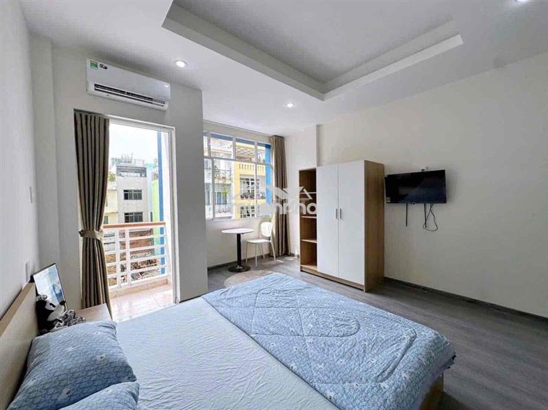 Mới 100%🎉 căn 35m2 ban công thoáng full nội thất mới gần chợ bà chiểu