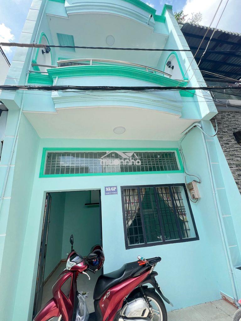 Nhà đẹp  hẻm tân thới nhất 06 phan văn hớn quận 12, 4x10m 1 trệt 1 lầu