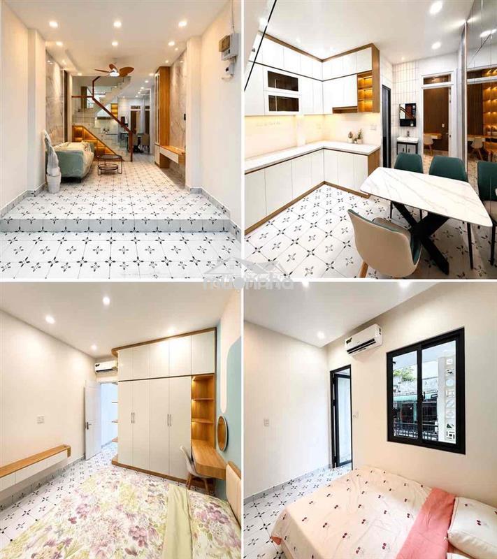 Nhà sát phạm văn đồng 45m2 3pn– hẻm xe hơi đổ cửa - full nội thất