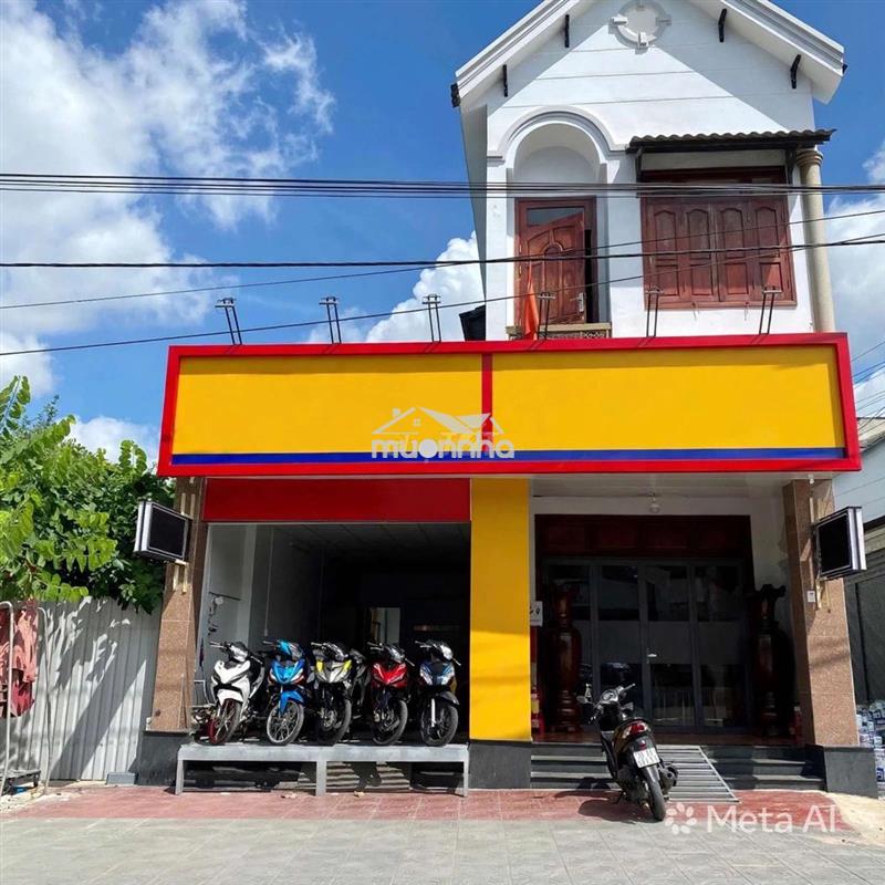 Nhà mặt tiền gần siêu thị go dĩ an