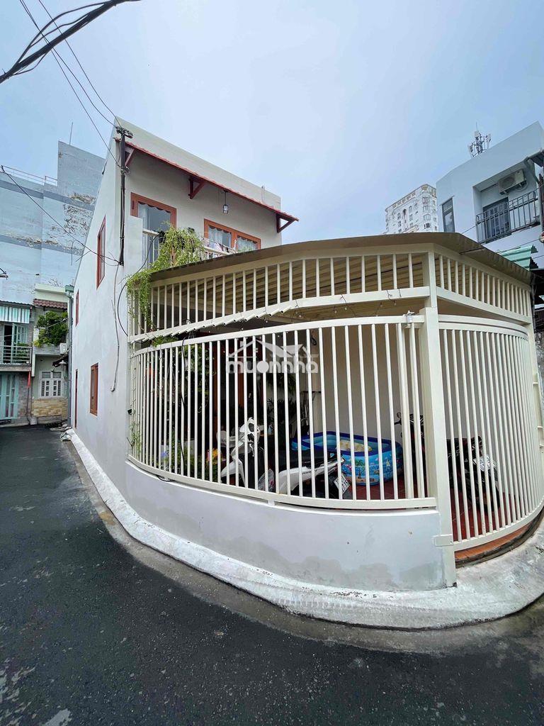Bán nhà âu cơ - góc 2 mt hẻm oto