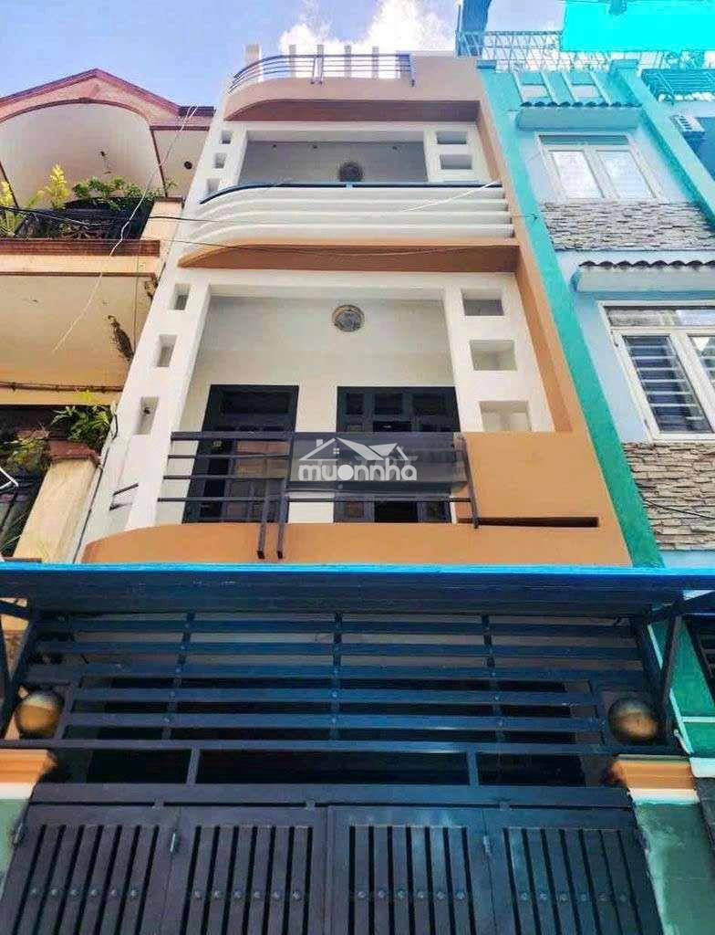Nhà nc mới đạp gần mt tr 4 lầu 6pn 3vs ng.bá tuyển p12 tân bình