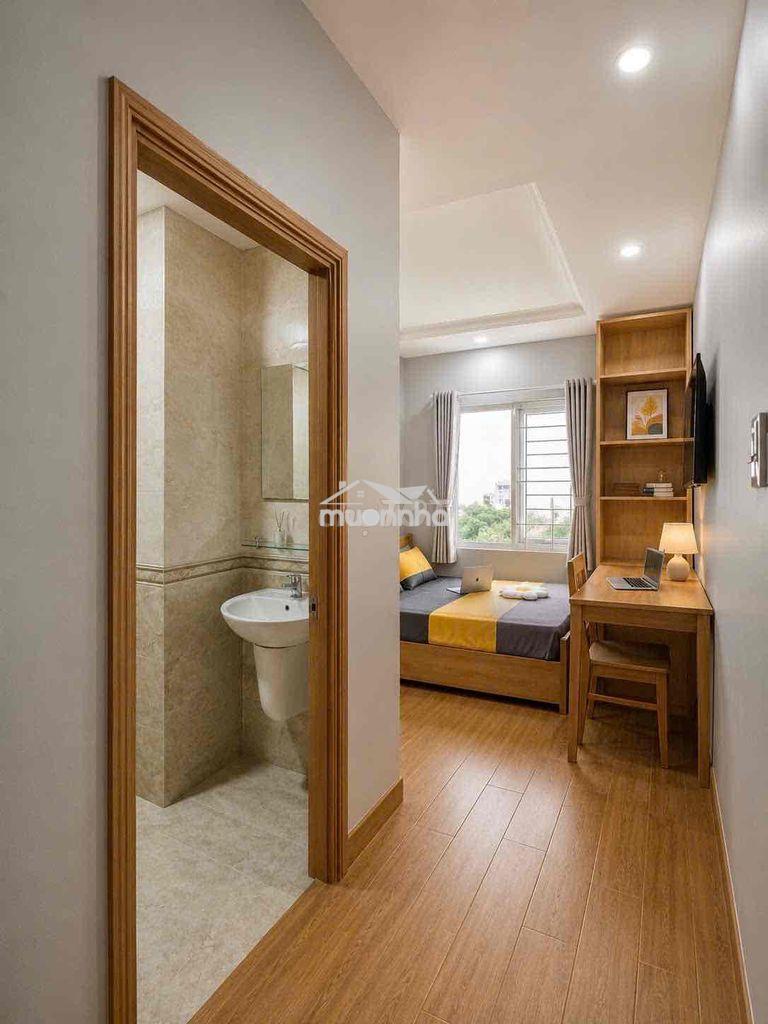 Căn hộ mini cửa sổ trời mới cầu nguyên văn cừ - Ảnh 2