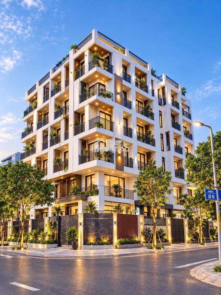 Toàn nhà góc 2 mặt tiền khu làng đại học abc, . dt: 20x30 , hầm 5,5l - Ảnh 3