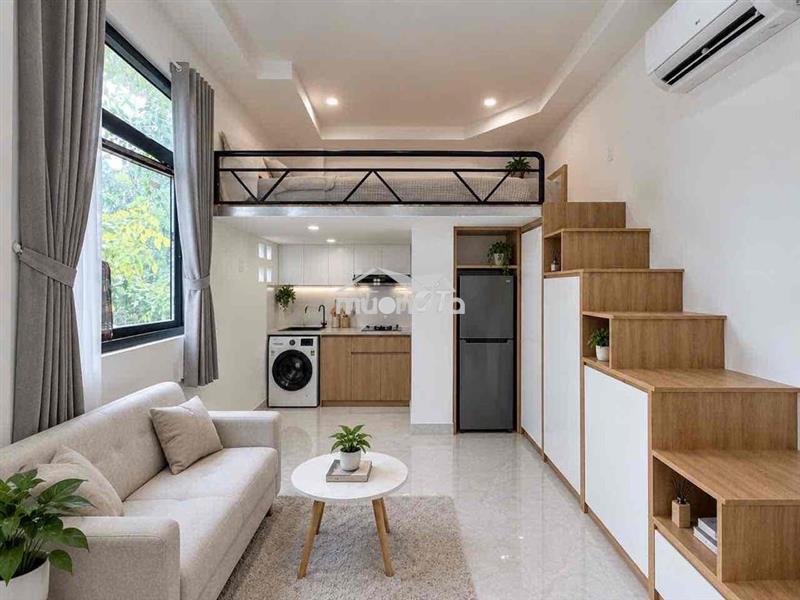 Duplex ban công-cửa sổ trời-full nt-35m2 gần tân sơn,phạm văn bạch