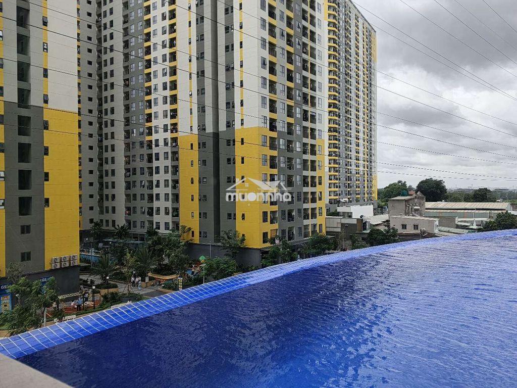 Cho thuê 2pn2wc góc 8tr ở ngay view hồ bơi - 3