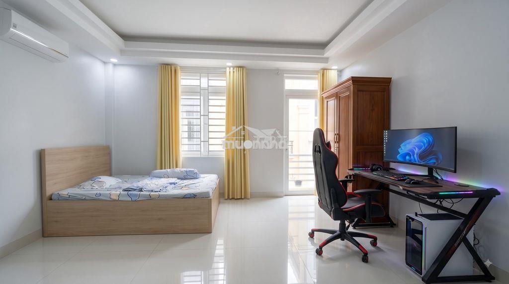 Con hàng 40m2 đủ tiện nghi, máy giặt riêng, bếp chữ l ở quận 7 - Ảnh 3