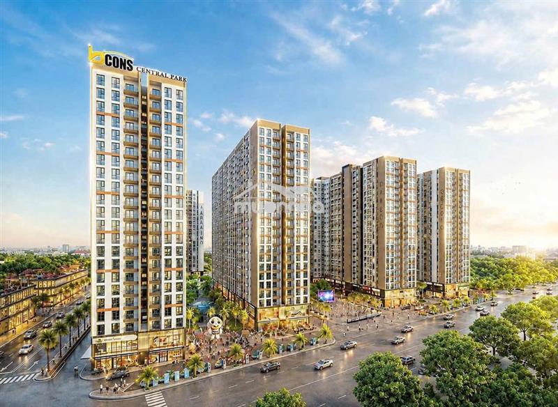 130tr căn 2pn 2wc tại central park biên hòa, view pháo hoa vin com