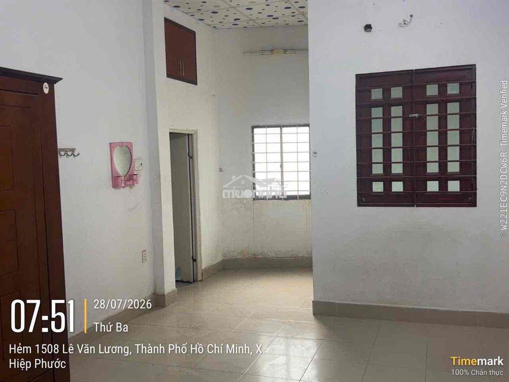 Nhà cho thuê giá 7tr5 nguyên căn/ mặt tiền hẻm xe hơi/ sân trc 36met - Ảnh 3