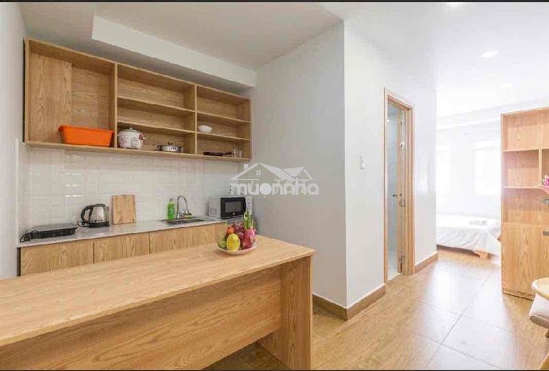 Cho thuê căn hộ 1pn ban công 39m2 full tiện nghi chỉ tính điện