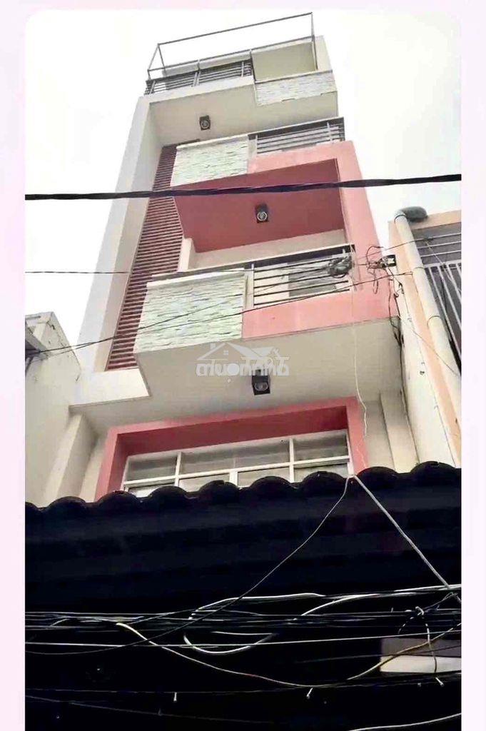 🌇5 lầu hẻm 3m5 nhà gần mặt tiền hẻm an ninh