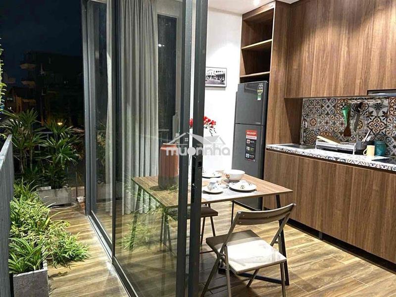 Căn hộ cao cấp full nội thất hiện đại giặt sấy riêng cho nuôi thú cưng