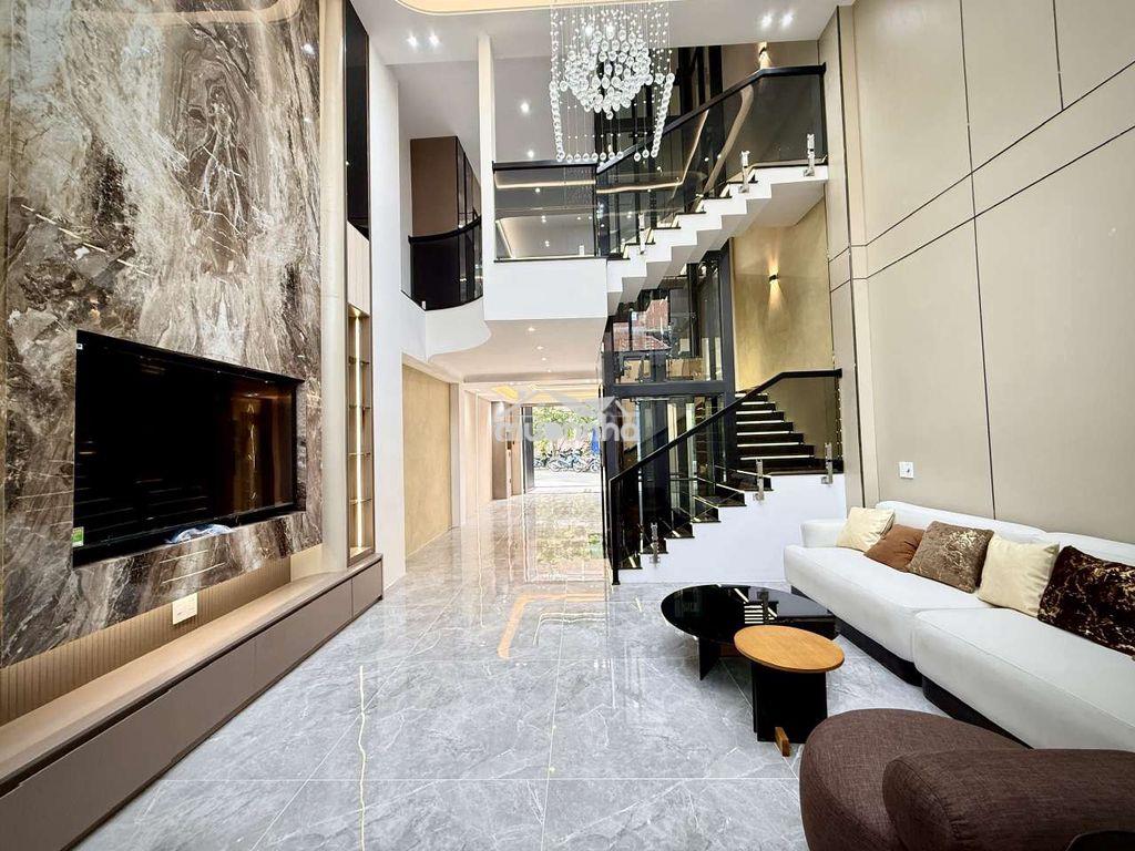 Siêu phầm luxury ngang 5m 5 tầng thang máy. pn master kdc hà đô river - Ảnh 2