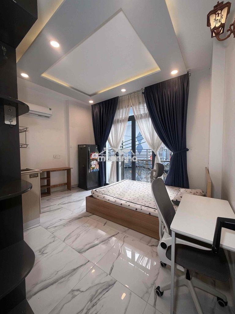 Cho thuê ch studio ban công, full nt, ngay khu phố phan xích long - Ảnh 2