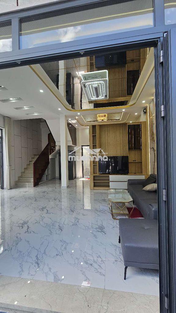 Nhà giáp q7 ngay trung tâm thị trấn nhà bè 6,4 x 10m - Ảnh 3