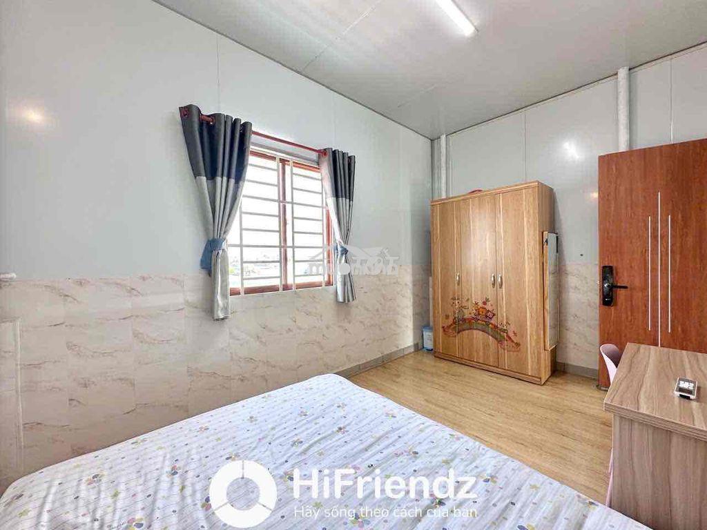 Phòng cửa sổ lớn thoáng full nội thất có máy giặt riêng gần bà hom - Ảnh 2
