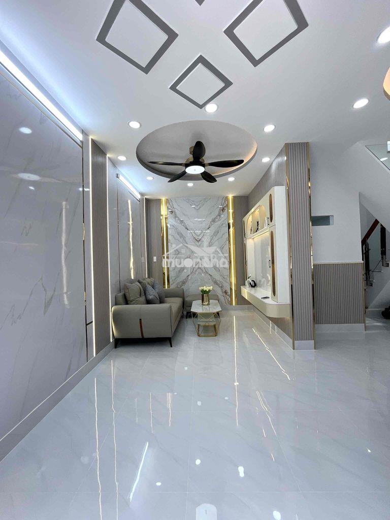 Bán nhà hẻm ô tô vf3 đậu cửa hẻm 2266 huỳnh tấn phát dt:6x6m 2tầng 3pn - 2