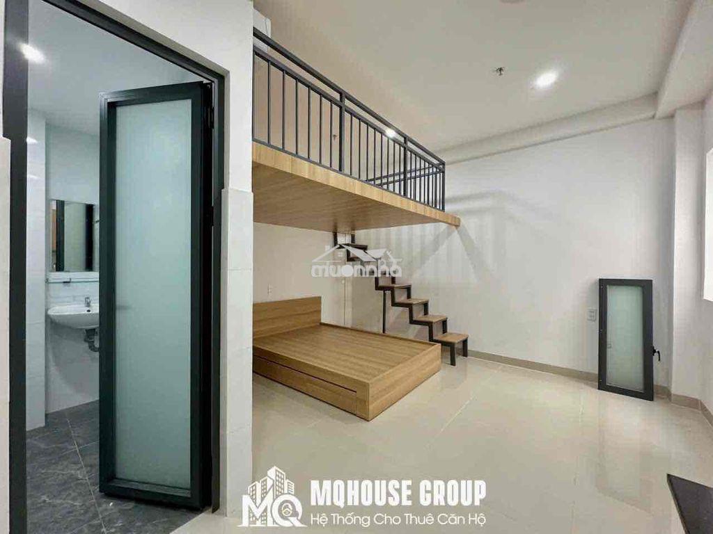 Duplex 2 không gian ngủ ngay cổng sau đh văn lang, emart phan văn trị - Ảnh 4