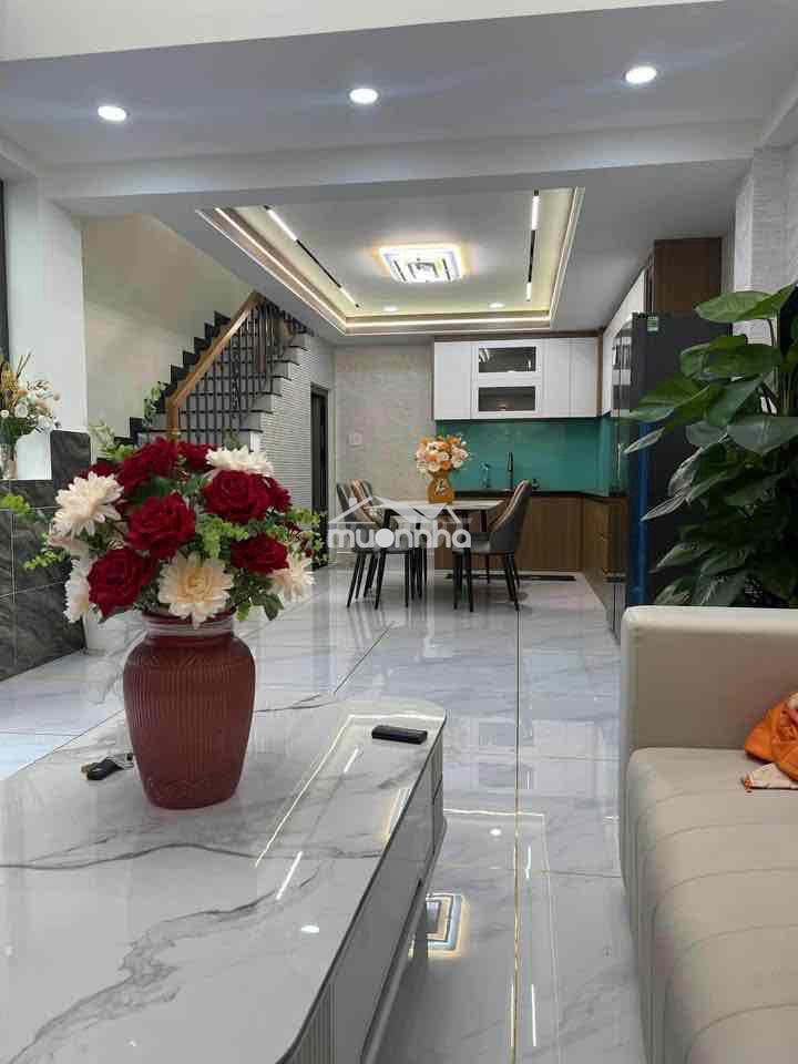 Cho thuê nhà mới tinh, dọn vào ở liền, giá rẻ. nhà đẹp - Ảnh 2