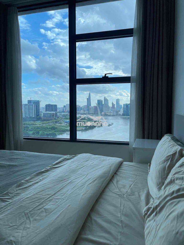 Cho thuê căn hộ full nội thất, hoa hậu view sông - sunwah pearl 2pn+1 - Ảnh 3