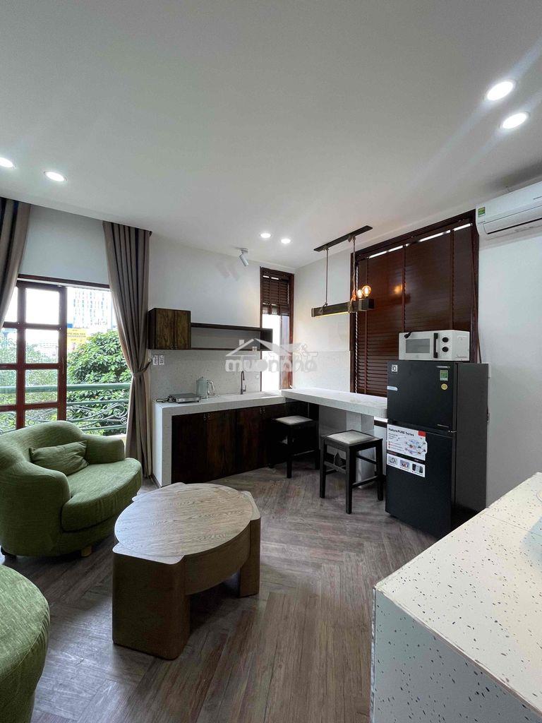 Căn hộ 1pn -full nội thất- bancon, thang máy| nguyễn thị minh khai q1