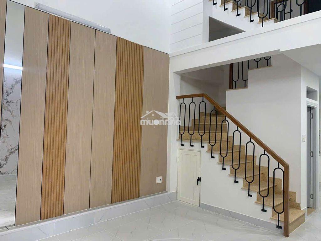 Nhà mới 1 trệt lửng 1 lầu 4x11m 3 phòng 4 wc hẻm 413 lê văn sỹ - 2