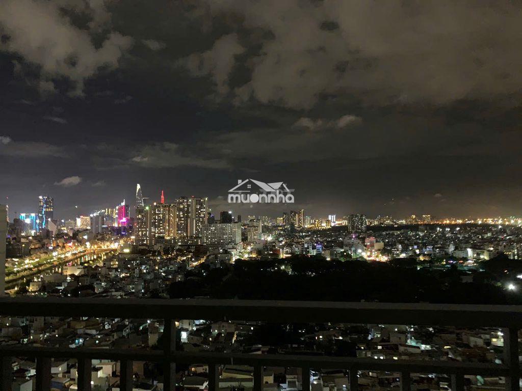 Cho thuê căn hộ galaxy 9, 2pn, đầy đủ nội thất, lầu cao, view quận 1 - Ảnh 4