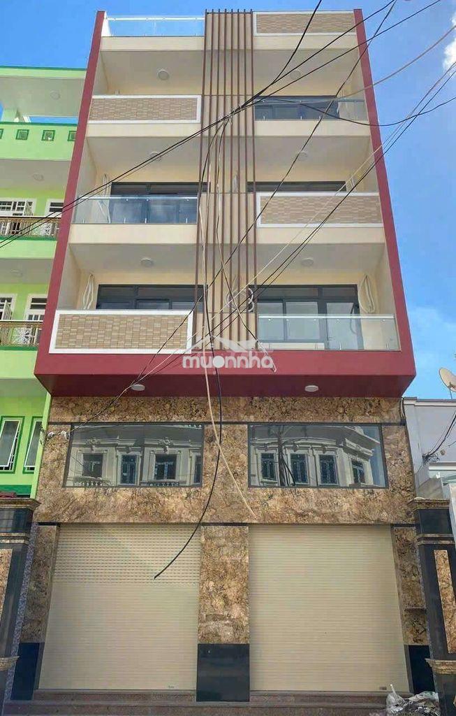 Tòa nhà văn phòng 8×20_4 lầu_ thang máy_ pccc