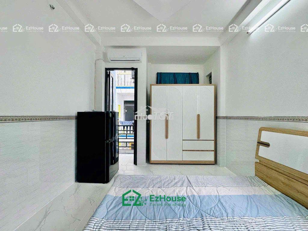 Cho thuê studio ban công full nội thất|nước 20k/khối|âu dương lân q8 - Ảnh 3