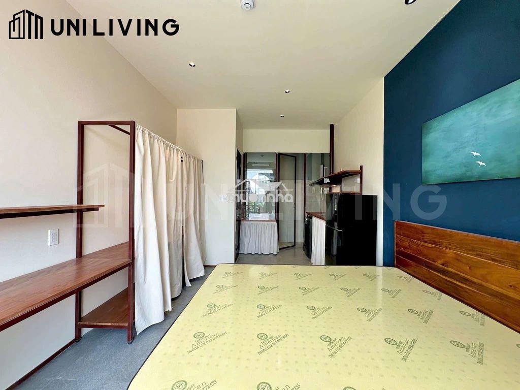 Cho thuê căn studio mới - ban công - full nội thất - gần trần não - Ảnh 2