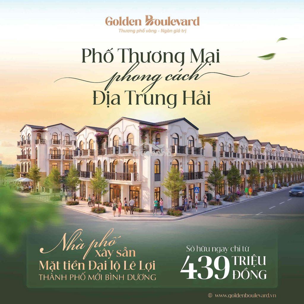 Bán nhà phố, shophouse mặt tiền lê lợi hòa phú tp mới bình dương - Ảnh 2