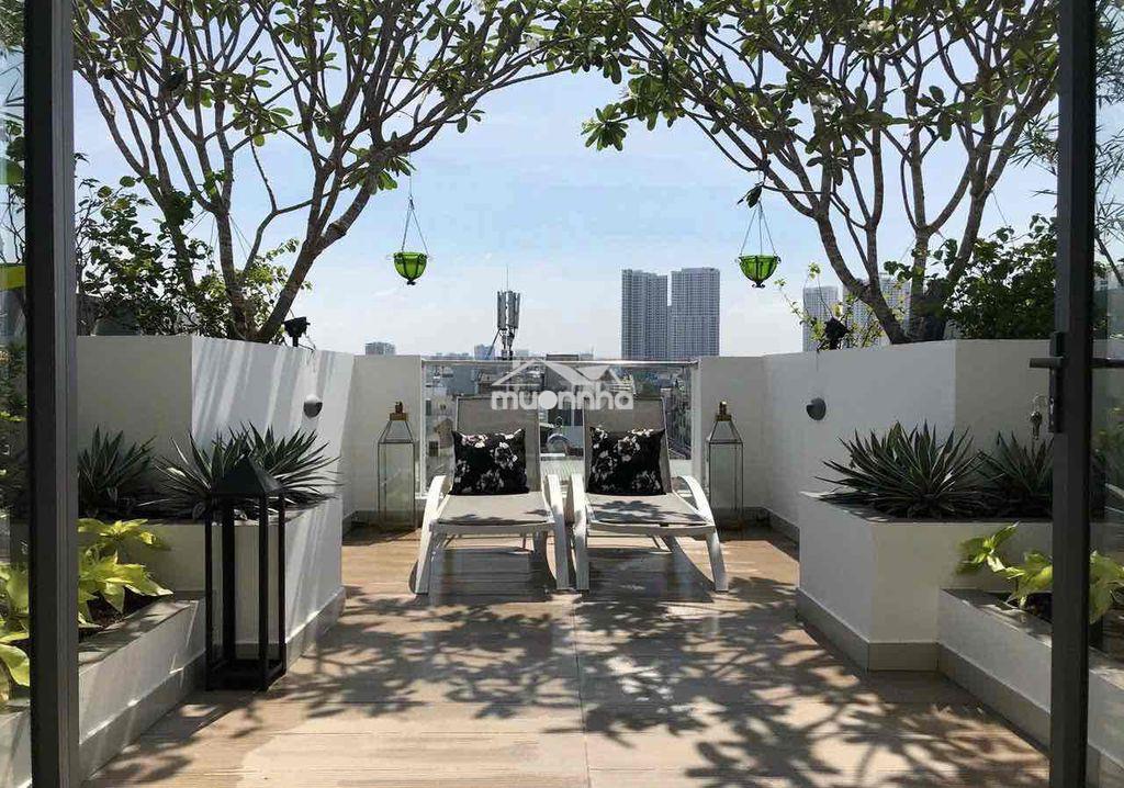 Căn hộ sân vườn 60m2 full nội thất ngay cầu ông lãnh - q1 - Ảnh 2