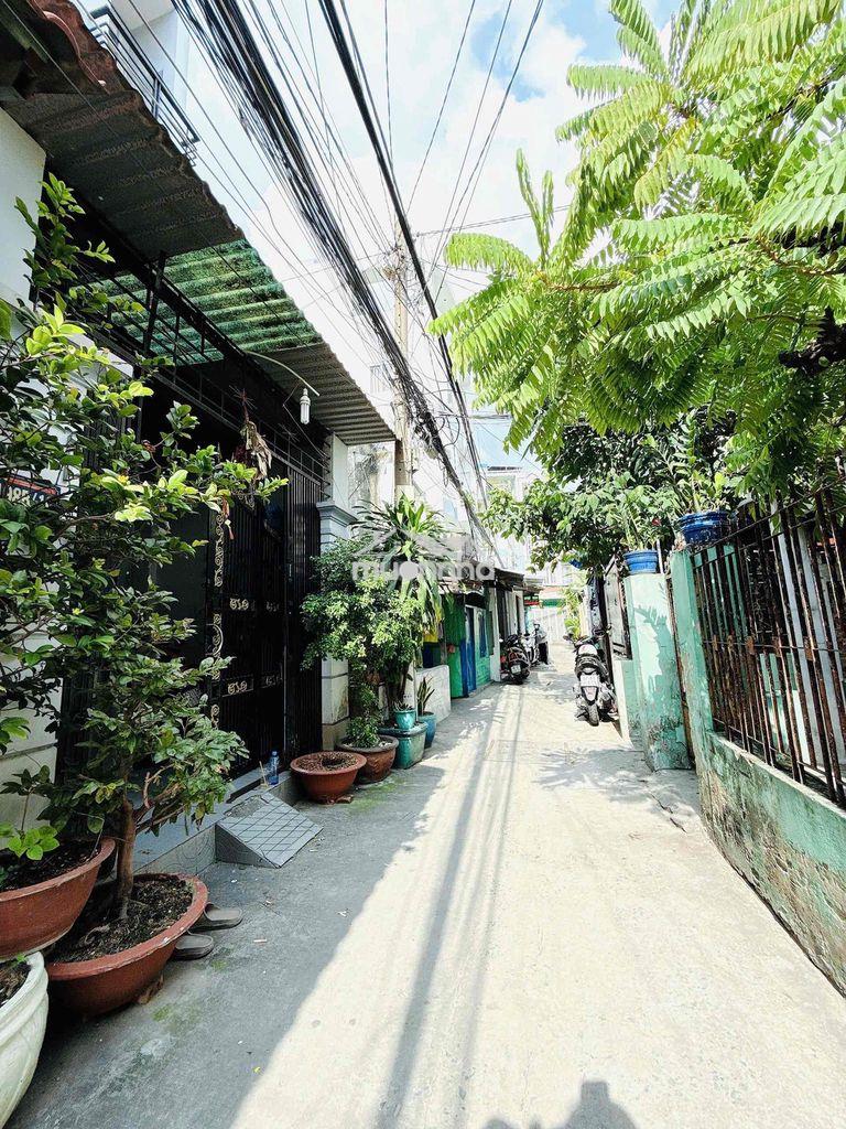 Nhà hẻm 4m, xây 4  tầng, dt đẹp (4x15m), nở hậu, gần mt dương bá trạc - Ảnh 4
