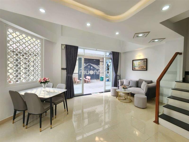 Cho thuê nhà mới 3 pn chu văn an giá chỉ 18tr