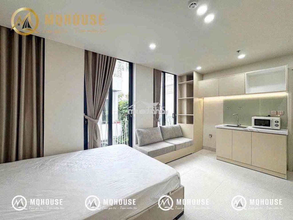 Cho thuê căn hộ studio ấm cúng, ban công riêng | quận 1 - Ảnh 2