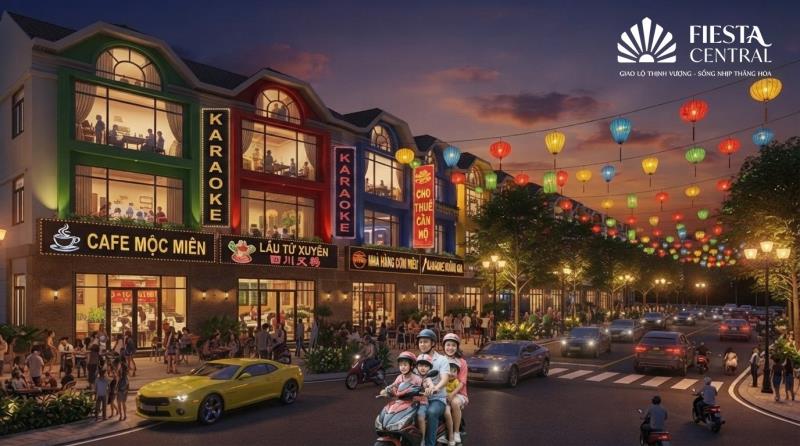 Nhà phố fiesta central – khi tuyến phố trở thành tâm điểm kinh doanh - Ảnh 2