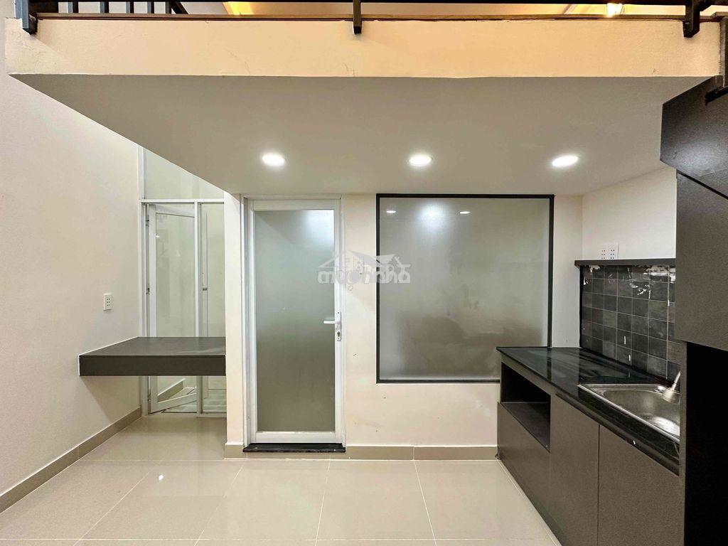 Cho thuê phòng trọ gác lửng tại cmt8 full nội thất 30m2 - Ảnh 4