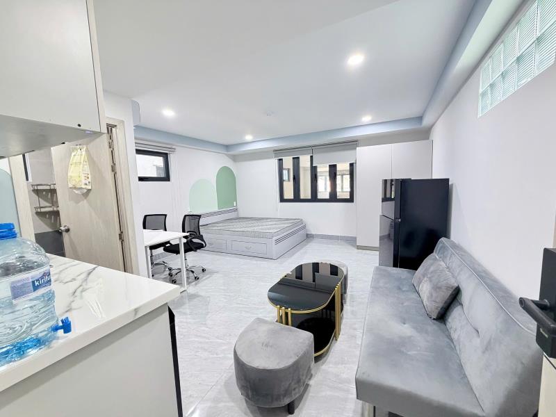 🔥 Khai trương căn hộ mới đầy đủ nội thất thiết kế sang trọng - gần chợ bà chiểu - bùi đình túy - bình thạnh - Ảnh 2