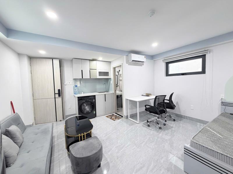 🔥 Khai trương căn hộ mới đầy đủ nội thất thiết kế sang trọng - gần chợ bà chiểu - bùi đình túy - bình thạnh - Ảnh 3
