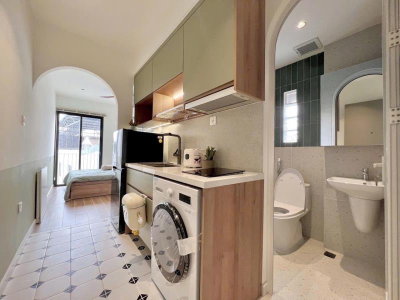 Studio bình thạnh, full nội thất, cửa sổ lớn, máy giặt riêng, gần phạm văn đồng, phú nhuận, các trường đại học hutech, uef, ... - Ảnh 2