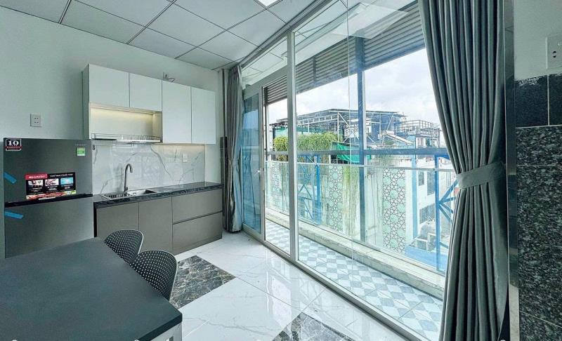 Cho thuê căn hộ 1pn 40m², ban công, máy giặt riêng, mới 100% – phú nhuận ngay phan xích long & chợ bà chiểu