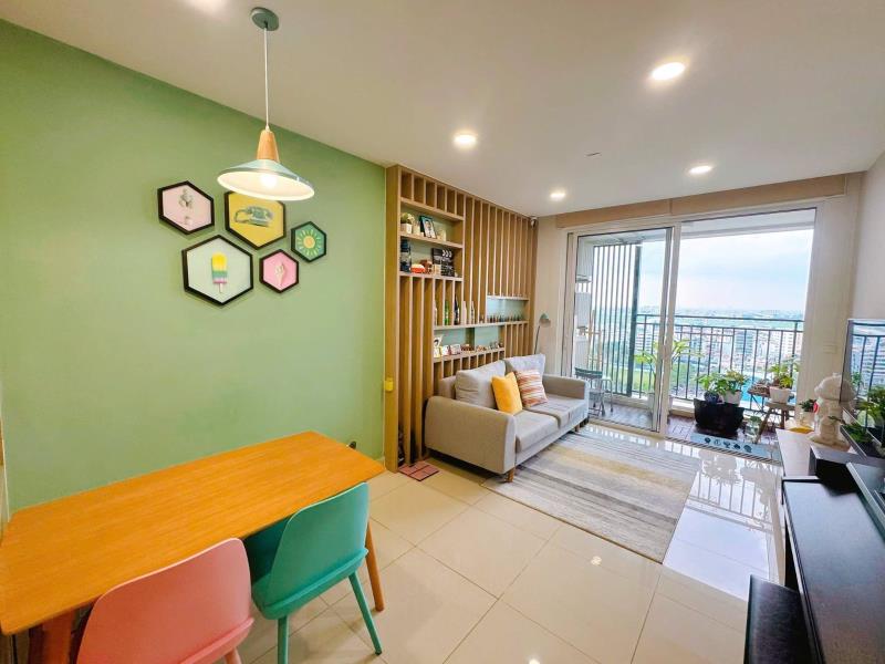 Cho thuê gấp căn hộ cao cấp saigon asiana, quận 6, dt: 98m² (3pn - 2wc), nhà mới ở ngay