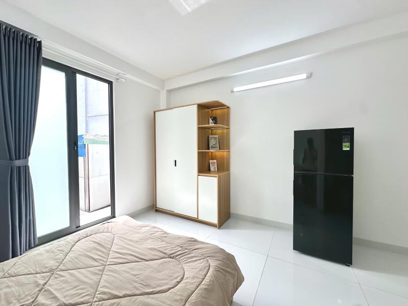 Phòng 35m2 sân vườn chill máy giặt riêng ngay hàng xanh- xô viết nghệ tĩnh, bình thạnh - Ảnh 4