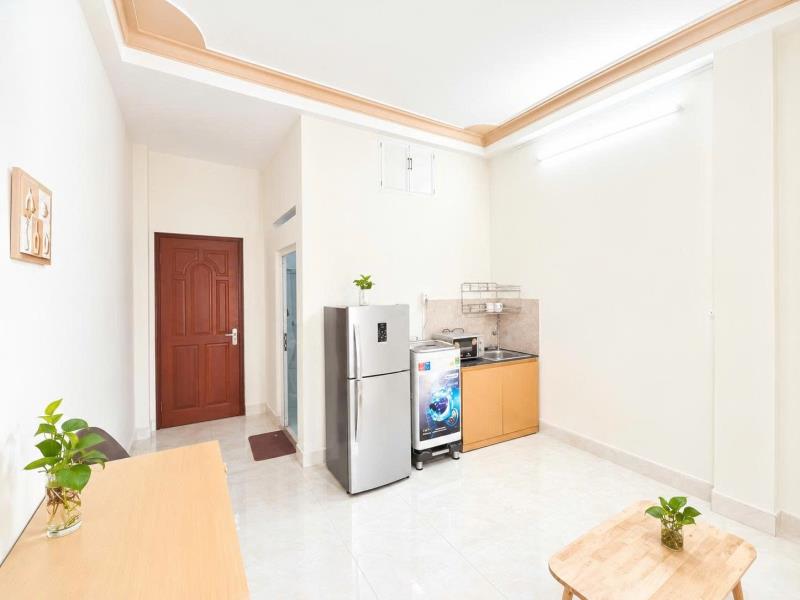 Căn hộ studio ban công full nội thất, đường bạch đằng, khu sân bay tân sơn nhất. gần công viên gia định. thuận tiện qua bình thạnh, gò vấp. - Ảnh 4