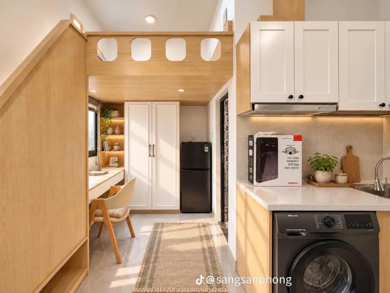 Khai trương duplex 25m2 - cửa sổ trời | ngay khu k300 - nhà ga t3 cộng hòa - hoàng hoa thám - công viên hoàng văn thụ - Ảnh 3